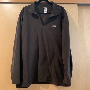 North Face fleece pullover quarter-zip